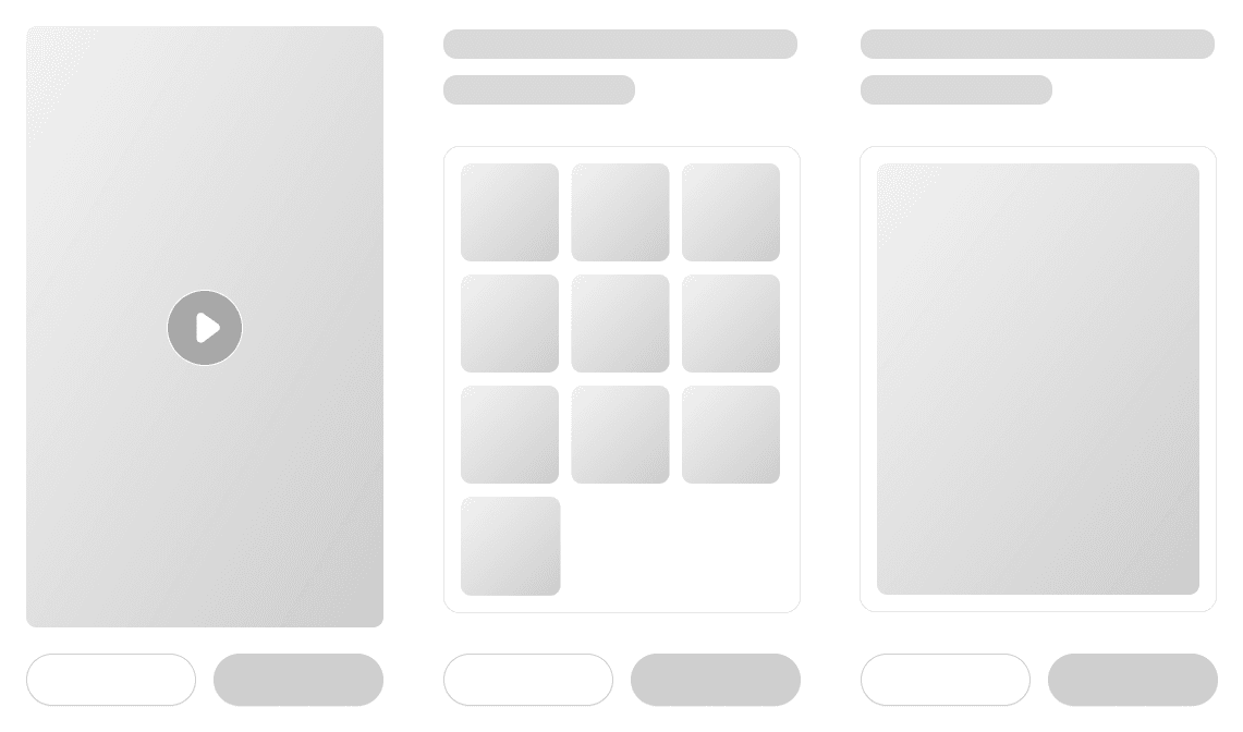 Horizontal Cards